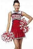 LIUYU Vibrierende Rote Baseball Cheerleader Kostüm Schuluniformen Sexy Unterwäsche ,s