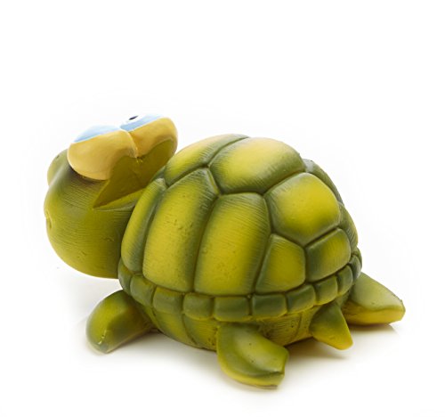 Kinderbrillenhalter, Brillenhalter Karibik, Design Schildkröte, ein Muss für Schildi Sammler, handbemalt, aus Polyresin, für jung und alt, für Kinder und Junggebliebene, lustig und frech - 3