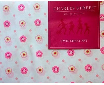 Charles Street Pink Floral Sheet Sets (Full)