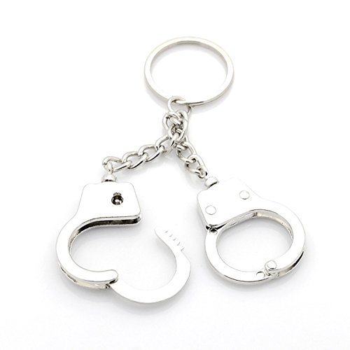 Preisvergleich Produktbild 2 Handschellen Schlüsselanhänger Schlüsselring Taschenanhänger Anhänger Handcuffs
