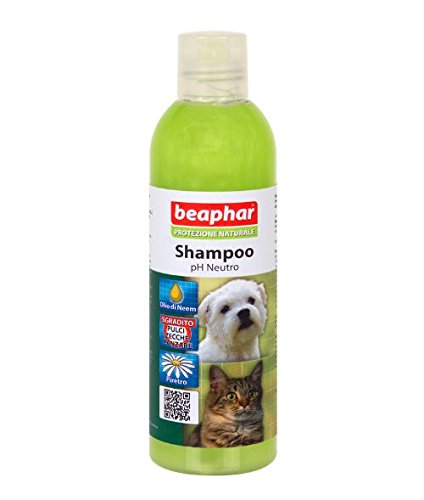 Preisvergleich Produktbild Beaphar Shampoo pH Neutral – Schutz natur, Effekt Schild A Verteidigung des Hund und Katze