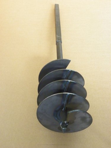 Erdbohrer Erdlochbohrer Brunnenbohrer Pfahlbohrer 200 mm 8 meter - 3