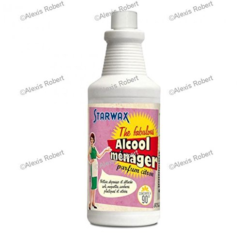 Starwax Fabulous 21032 Alcool ménager 90c citron 800ml, Non Concerné