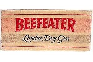 BEEFEATER LONDON DRY GIN Beefeater Gin 100% Cotton Bar Towel. 52x22cm - New