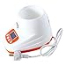 Mebby Baby Bottle and Food Warmer for Home with LCD Screen (White and Orange)
