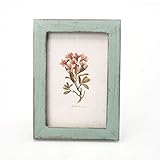 WINWINTOM Vintage Decoración de madera de los marcos La Casamento (Azul)