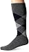 Produktbild SOCKWELL Herren Kompressionsstrümpfe Reisestrümpfe Stützstrümpfe Größe 44-47 (L/XL) Argyle Farbe Charcoal SW3M850L/XL