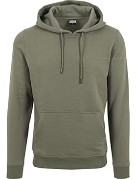 Urban Classics Herren und Jungen Kapuzenpullover Basic Sweat Hoody, Hoodie mit Känguru Tasche, Kapuze verstellbar