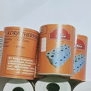 Kora Tharmal Paper roll 58mm x 20mtr Pack of 10