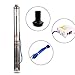 Produktbild SHYLIYU Deep Well Tauchpumpe 4"OD Durchmesser Edelstahl Wasserpumpe 1,25 Zoll Steckdose 220V-240V / 50Hz 1.5kw/2PS Bohrung elektrische Power-Pumpe