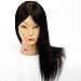 Neverland Beauty 16 Inch 100% Real Human Hair Hairdressing Cosmetology Training Head Mannequin Head Hairdresser Training Head w/Clamp For College and Professional Use #2