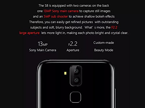 Meiigoo S8 Smartphone Android 7.1 Octa-Core RAM 4GB Dual-IMEI 4G 6.1