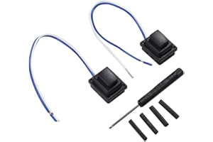 YUCKMZ 2 Pezzi Pulsanti per Maniglia Anteriore Esterno Compatibile con Hyundai Tucson 2016-2018 82651D3710 82661D3710