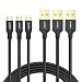 Produktbild UGREEN Micro USB Kabel, 1m 3 Stück, USB 2.0 Ladekabel Datenkabel mit beidseitig steckbaren Steckern für Android-Smartphones, -Tablets, Powerbanks, Festplatten usw, Schwarz