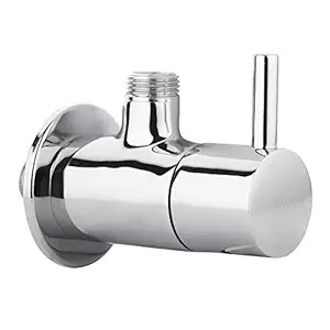 Hindware F280004CP Angular Stop Cock (Flora) with Chrome Finish