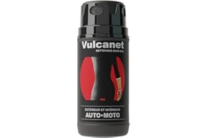 VULCANET – 80 Serviettes Nettoyantes Auto Moto + Microfibre + Pinceau de précision + Pochette Transport, Formule 100% française, Nettoie, Dégraisse, Protège - Peinture Mat/Brillant, Int/Ext, sans Eau