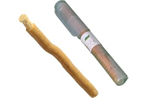 Miswak Stick Natural Chewable Toothbrush Sticks Miswaak Siwak Organic Wooden Tooth Brush Oral Natural Sewak Teeth Whitener with Holder (01 Unit)