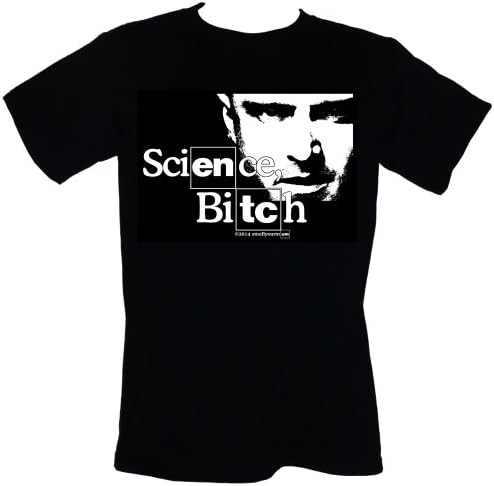 SCIENCE, BITCH (Jesse Pinkman/Breaking Bad) T-Shirt Sizes S-4XL Cult TV (XXXL)