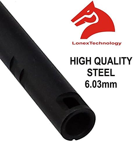 AIRSOFT INNER BARREL 6.01 6.3 6.03 TIGHT BORE 285MM STEEL LONEX ASG