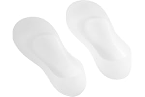 RIUTY Silikongel Feuchtigkeitsspendende Socken Fußpflege Protector, verhindern Plantarfasziitis und Metatarsalgie, Ballen, Hühneraugen Hornhaut und Blister 2 Paar(L)