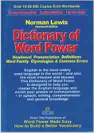 Buy Dictionary Of Word Power Book Online At Low Prices In India Dictionary Of Word Power Reviews Ratings In