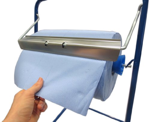 2x Putzrolle blau 2-lagig 1000 Blatt 22×36 cm perforiert saugstark Reinigunstücher Putzpapier Wischtücher - 4