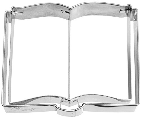 Birkmann Plätzchenausstechform Buch Edelstahl; 7,5 cm