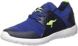 kangaroos schuhe kinder led  KangaROOS Unisex-Kinder W-481 Kids S Sneaker, Blau (Dk Navy/Lime), 33 EU