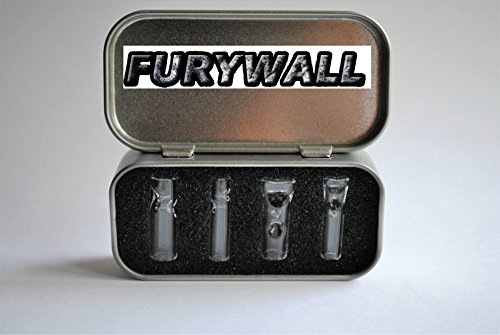 Glas Filter tips- Raucher Kit 4 Einzigartige Roach/Filter ? handgemachtes Glas von furywall