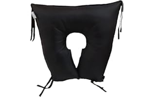Gar Medical Coussin Anti-escarres imperméable en Fer à Cheval, Coussin pour hémorroïdes et Coccyx, Unisexe, Coussin orthopédique.