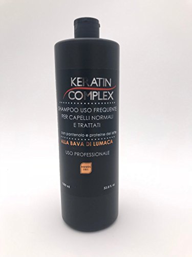 Keratin Complex - Champú de lavado frecuente con baba de caracol - 1000 ml