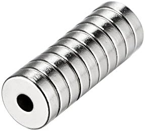 tinxi 10x3mm N42 Neodym Magnet Strong Neodymium Magnets 3mm Hole Ring