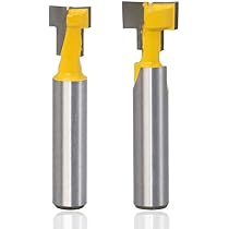 Set 6 Frese A T Per Legno - Gambo 8mm, Frese Regolabili Per Incisione E Lavorazioni - Foto 6