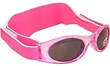 Edz Sunnyz Baby and Toddler Sunglasses 0-2 Years (Bright Pink)