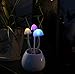 Produktbild Bluelover Klee Pilze Weihnachtsbaum Led Dimmen Nachtlicht 7 Farben Wechselnde Licht Steuerung Home Decor-#2