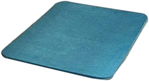 AURORA RAINBOW Earth Bath Mat, Fast Self-Drying, Low Maintenance, Trendy, Natural, Amazing Water Absorbent, Solid Plate, Blue