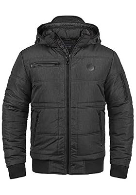 BLEND Boris - Veste d'Hiver - Homme, taille:S;couleur:Black (70155)