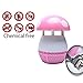 Produktbild Moskito-Lampe, Inhalationspilz-Haushalt Stille Schwangerschaft-Baby-strahlungsfreies USB-Moskito-Abwehrmittel (Farbe : Rosa)