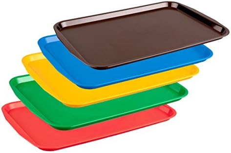 TemoPlast Polypropylene Fast Food Trays (46 x 36cm, Yellow)