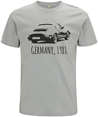 1981 Porsche 911 SC T-shirt (Large, light grey)