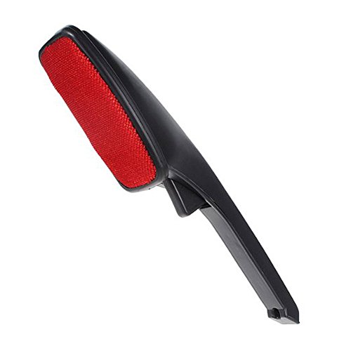 Umiwe(TM) Mini Multifunction Hair Remover Clothing Magic Lint Brush with Swivel,Black and Red With Umiwe Accessory