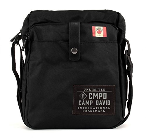 Preisvergleich Produktbild CAMP DAVID Clifton Crossbag Black