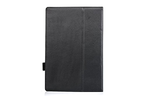 Originale Supremery Medion Lifetab S10366 S10365 S10346 S10334 S10333 Tasche Hülle Case Cover Schutzhülle Etui mit Standfunktion Farbe: Schwarz - 6