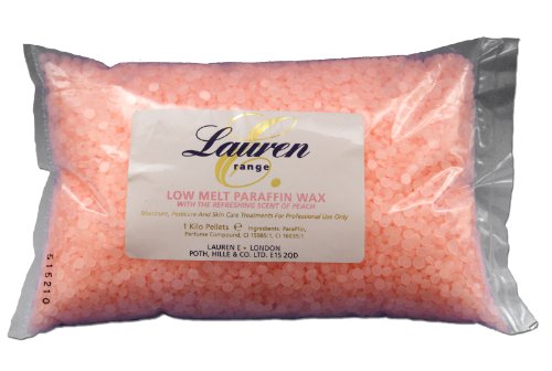 Paraffin Wax Pellets by Lauren E with the refreshing scent of Peach - 1 kg