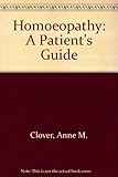 Image de Homoeopathy: A Patient's Guide