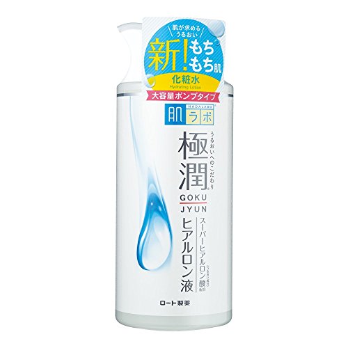 Rohto Hada Labo Gokujyun Super Hyaluronic Hydrating Lotion Pump Bottle 400ml