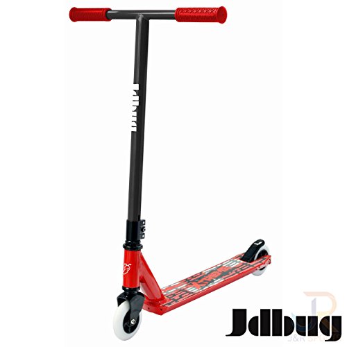 JD Bug Novato Pro Stunt Scooter - Red/Black