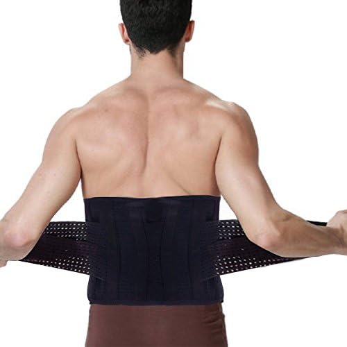 Back Brace Lumbar Support Back Support Belt Women &amp; Men Relieve Lower Back Pain/ Scoliosis/Sciatica/Degenerative Disc Disease Protect Body from Exercise, Sports &amp; Work