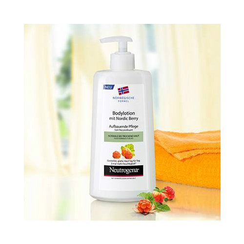 Neutrogena Nordic Berry Bodylotion, 1er Pack (1 x 400 ml) - 3