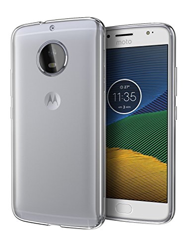 Colorcase Transparent Silicon Back Cover Case for Moto G5s Plus {Transparent} RS.109 (82.00% Off) - Amazon